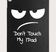 Slogan Graphic iPad Case
