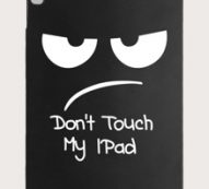 Slogan Graphic iPad Case