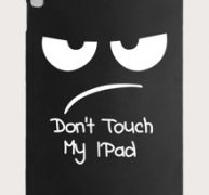 Slogan Graphic iPad Case