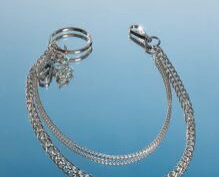 Snake Decor Pants Chain