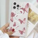 Snake & Butterfly Pattern Phone Case