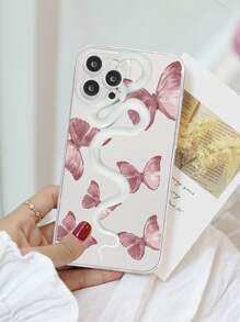 Snake & Butterfly Pattern Phone Case