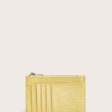 Snakeskin Embossed Purse With Card Holder