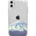 Snow Mountain Clear iPhone Case