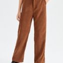 Solid Corduroy Pants