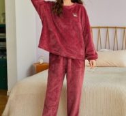 Solid Flannel Night Bottom