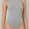 Solid Form Fitted Tank Bodysuit