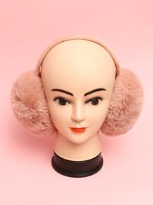 Solid Fuzzy Earmuffs