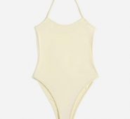 Solid Halter Bodysuit