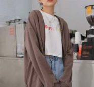 Solid Kangaroo Pocket Zip-up Hoodie