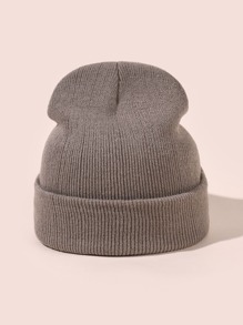 Solid Knitted Hat