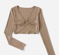 Solid O-Ring Ribbed Tee