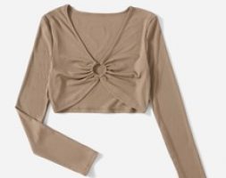 Solid O-Ring Ribbed Tee