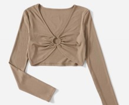 Solid O-Ring Ribbed Tee