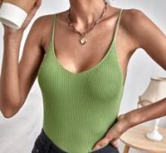 Solid Ribbed Knit Top