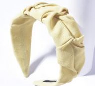 Solid Ruched Headband