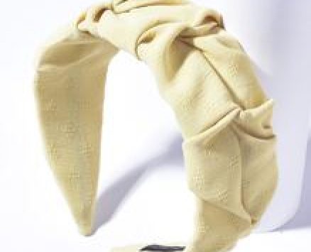 Solid Ruched Headband