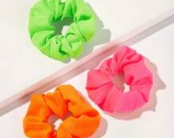 Solid Scrunchie 3pack