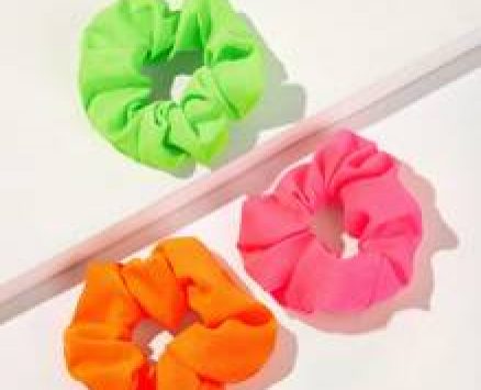 Solid Scrunchie 3pack