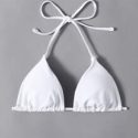 Solid Triangle Bikini Top