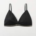 Solid Wrap Triangle Bra