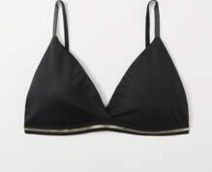 Solid Wrap Triangle Bra