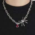 Spider Decor Chain Necklace