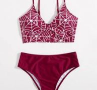 Spider Web Bikini Swimsuit
