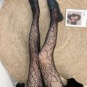 Spider Web Pattern Tights