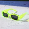 Square Frame Tinted Lens Sunglasses