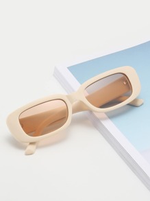 Square Frame Tinted Lens Sunglasses