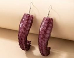 Squid Drop Earrings
