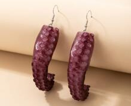Squid Drop Earrings