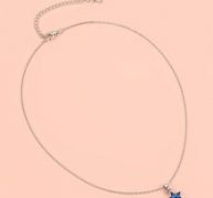 Star Decor Chain Necklace