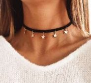 Star Fringe Choker
