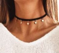 Star Fringe Choker