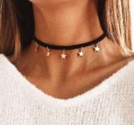 Star Fringe Choker