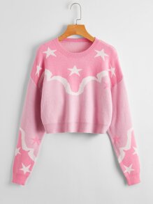 Star Pattern Sweater