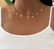 Star Tassel Chain Necklace