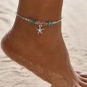 Starfish Charm Anklet