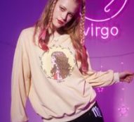 Starsalign Letter Figure Graphic Sweatshirt