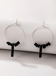 Stone Design Earrings