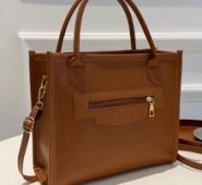 Stone Grain Satchel Bag