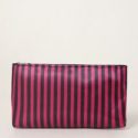 Striped Makeup Bag