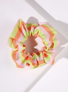 Striped Pattern Scrunchie