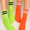 Striped Pattern Socks 2pairs