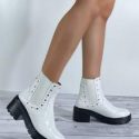 Studded Decor Chunky Chelsea Boots