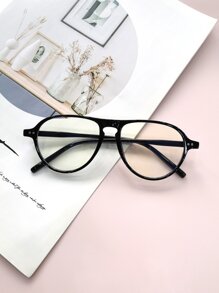 Studded Decor Frame Eyeglasses