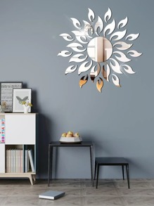 Sun Shaped Mirror Surface Wall Sticker