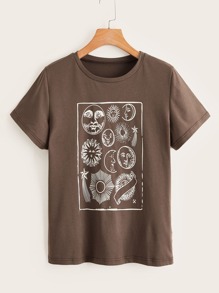 Sun & Moon Graphic Tee